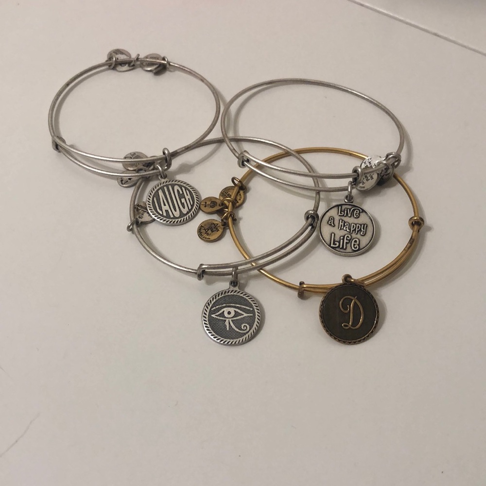 Alex and Ani Bracelet Set